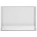 Douche Niche Zilver 45 x 30 x 9,5 cm Roestvrij staal