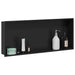Douche Niche Zwart 75 x 30 x 9,5 cm Roestvrij staal