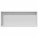 Douche Niche Wit 75 x 30 x 9,5 cm Roestvrij staal