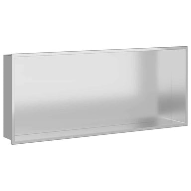 Douche Niche Zilver 75 x 30 x 9,5 cm Roestvrij staal