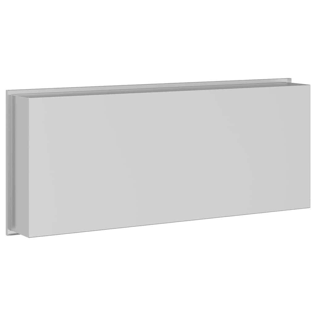 Douche Niche Zilver 75 x 30 x 9,5 cm Roestvrij staal