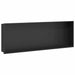 Douche Niche Zwart 90 x 30 x 9,5 cm Roestvrij staal