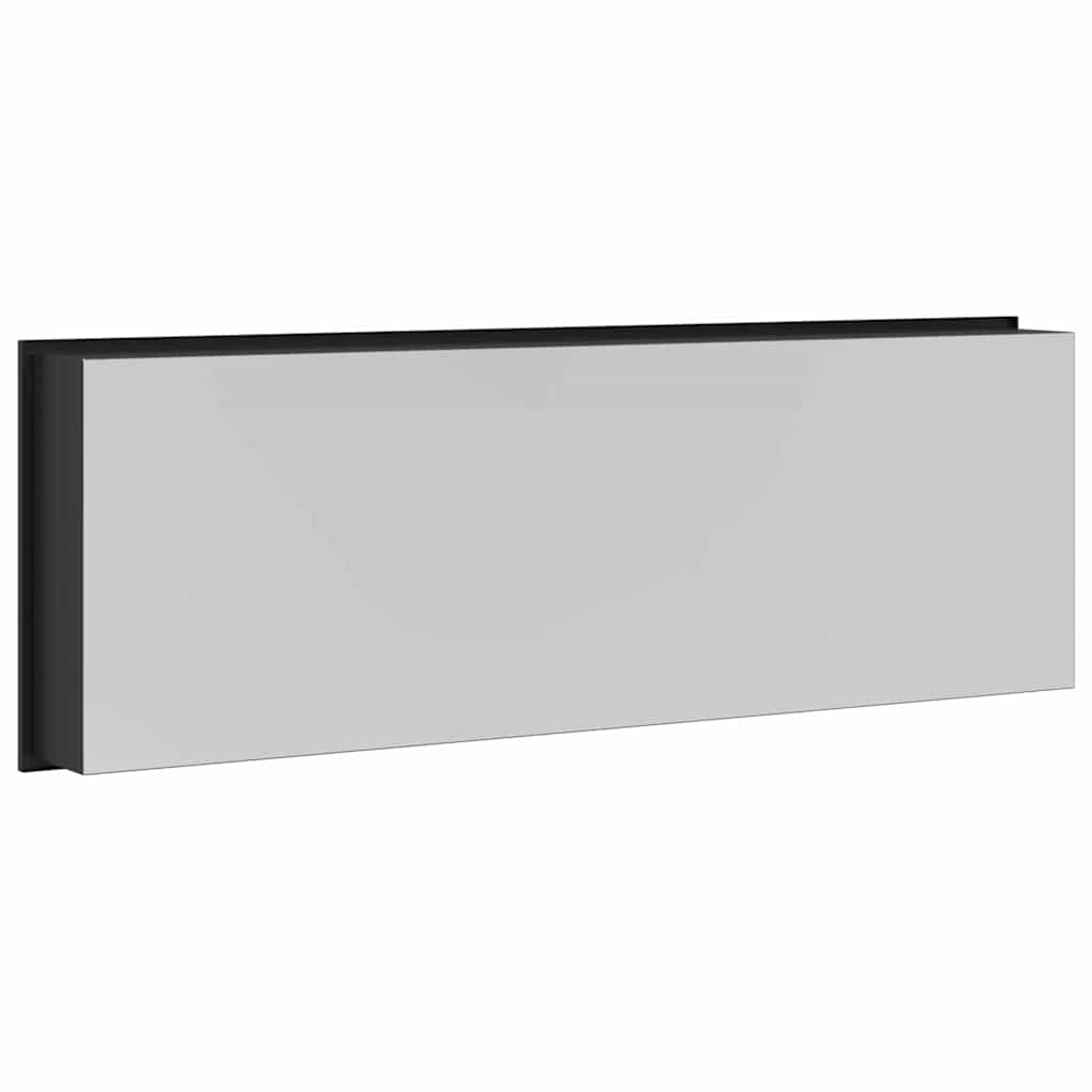 Douche Niche Zwart 90 x 30 x 9,5 cm Roestvrij staal