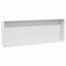 Douche Niche Wit 90 x 30 x 9,5 cm Roestvrij staal