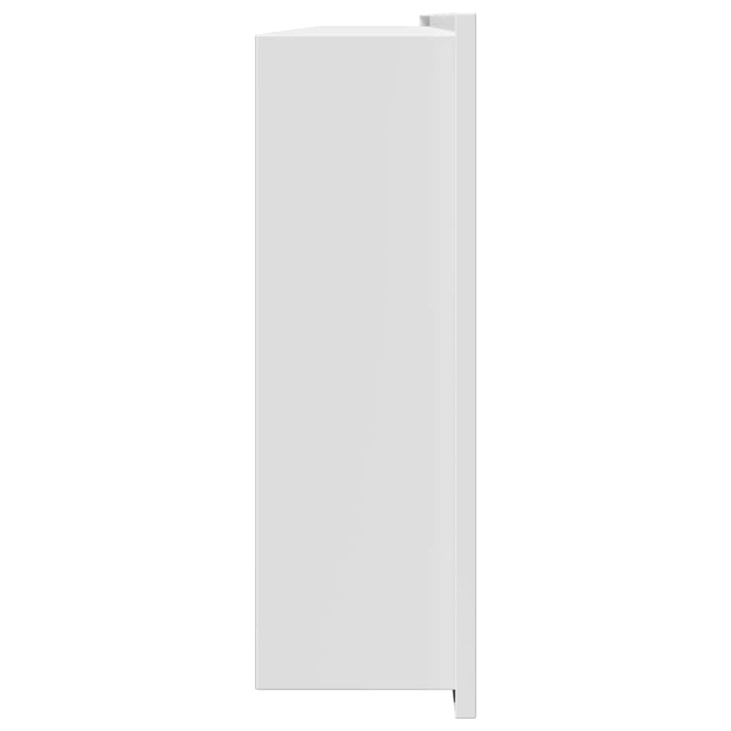 Douche Niche Wit 90 x 30 x 9,5 cm Roestvrij staal