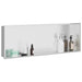 Douche Niche zilver 90 x 30 x 9,5 cm Roestvrij staal