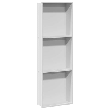Douche Niche Wit 90 x 30 x 9,5 cm Roestvrij staal