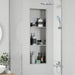 Douche Niche Zilver 90 x 30 x 9,5 cm Roestvrij staal