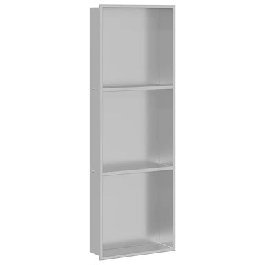 Douche Niche Zilver 90 x 30 x 9,5 cm Roestvrij staal