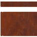 Tuinrand 450 x 10 cm weervast staal Roestig