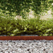 Tuinrand 450 x 10 cm weervast staal Roestig