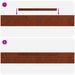 Tuinrand 450 x 10 cm weervast staal Roestig