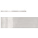 Tuinrand 450 x 0.05 x 15 cm Roestvrij staal Zilver