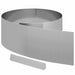 Tuinrand Zilver 450 x 0,05 x 25 cm Gegalvaniseerd staal