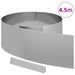 Tuinrand Zilver 450 x 0,05 x 25 cm Gegalvaniseerd staal