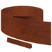 Tuinrand 450 x 0,05 x 25 cm weervast staal Roestig