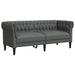 Bank Donkergrijs 182,5 x 74,5 x 74,5 cm Polyester