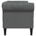 Bank Donkergrijs 182,5 x 74,5 x 74,5 cm Polyester