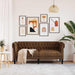 Bank Bruin 182,5 x 74,5 x 74,5 cm Polyester