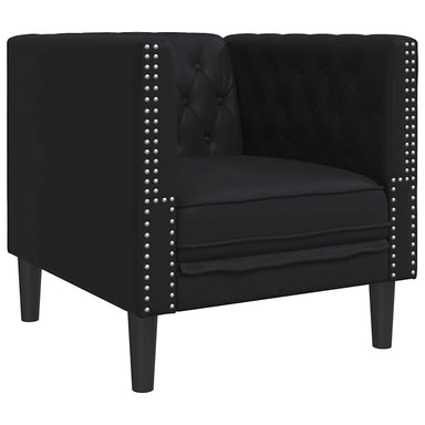 Bank Zwart 74,5 x 71 x 70,5 cm PVC