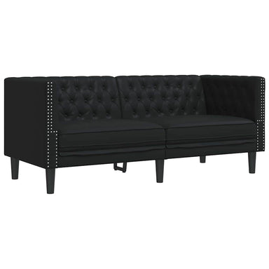 Bank Zwart 174 x 74,5 x 70,5 cm PVC