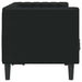 Bank Zwart 174 x 74,5 x 70,5 cm PVC