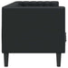 Bank Zwart 194 x 74,5 x 70,5 cm PVC