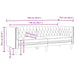 Bank Zwart 194 x 74,5 x 70,5 cm PVC