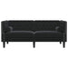 Bank Zwart 174 x 74,5 x 70,5 cm Fluweel