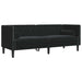 Bank Zwart 194 x 74,5 x 70,5 cm Fluweel