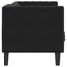 Bank Zwart 194 x 74,5 x 70,5 cm Fluweel