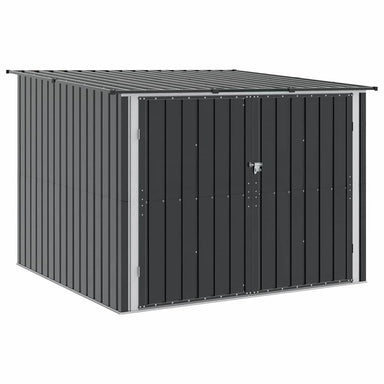 Fietsschuurtje 3 st Antraciet 216 x 207 x 158 cm Metaal