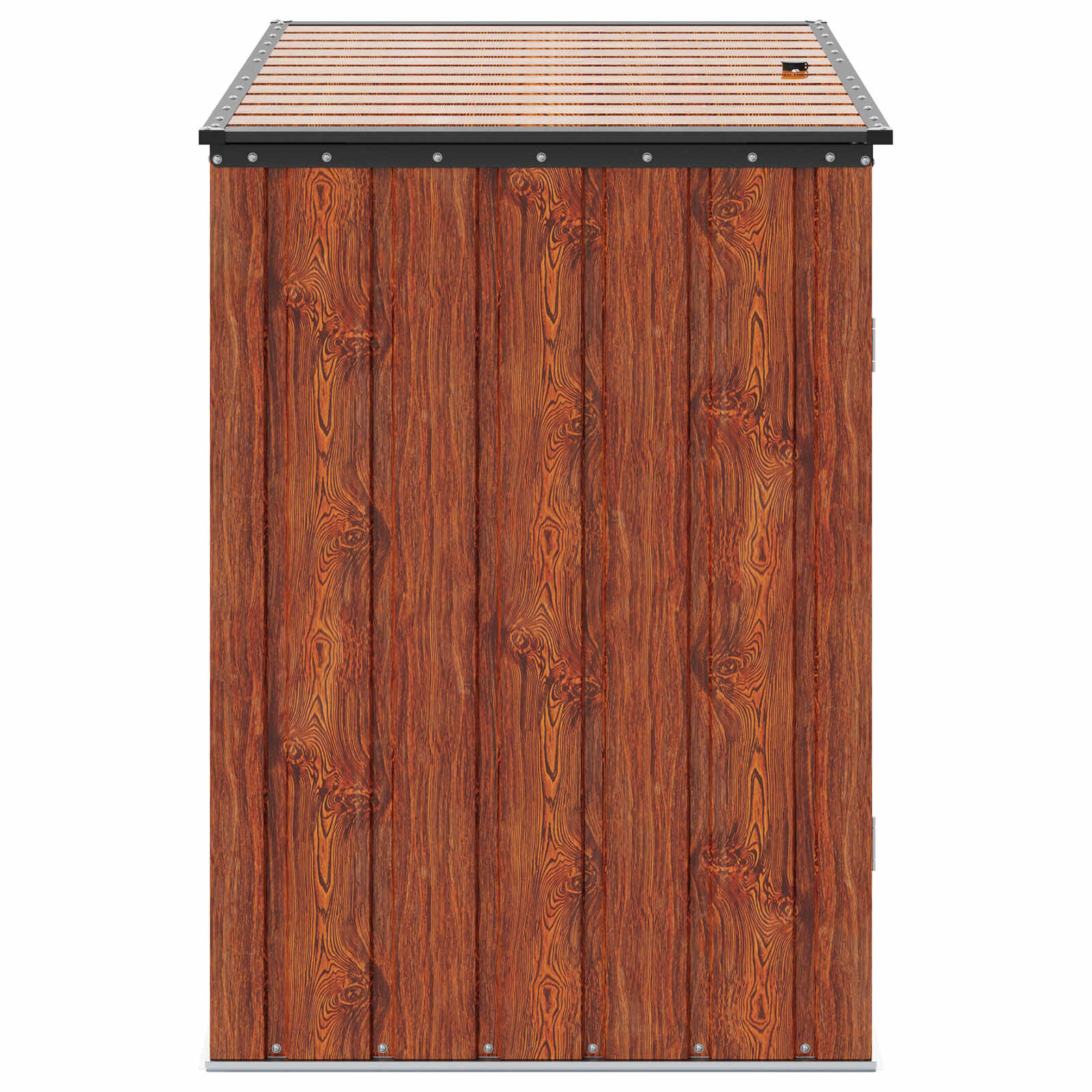 Tuinopslagdoos Bruin 151,5 x 82 x 110,5 cm Staal