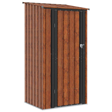 Tuinhuisjes Bruin 103 x 86 x 200 cm Metaal