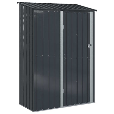 Tuinhuisjes Antraciet 140,5 x 74 x 200 cm Metaal