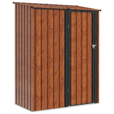 Tuinhuisjes Bruin 153,5 x 86 x 200 cm Metaal