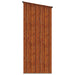 Tuinhuisjes Bruin 153,5 x 86 x 200 cm Metaal