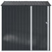 Tuinhuisjes Antraciet 203 x 85,5 x 200 cm Metaal