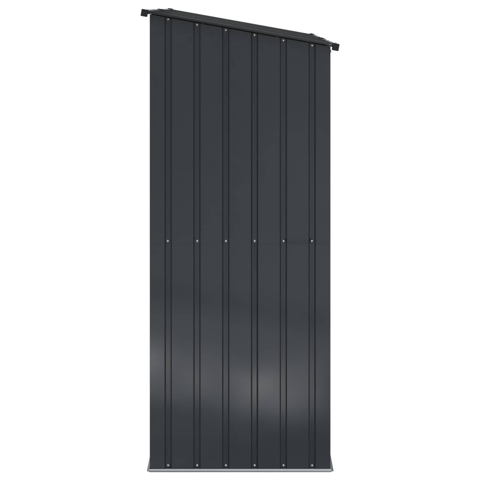 Tuinhuisjes Antraciet 203 x 85,5 x 200 cm Metaal