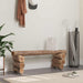 Bank Naturel 110 x 30 x 34 cm Massief Teakhout