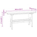 Bank Naturel 100 x 30 x 51 cm Massief gerecycled hout