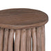 Kruk Naturel 30 x 30 x 45 cm Massief Teakhout