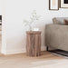 Kruk Naturel 30 x 30 x 45 cm Massief Teakhout