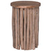 Kruk Naturel 30 x 30 x 45 cm Massief Teakhout
