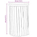 Kruk Naturel 30 x 30 x 45 cm Massief Teakhout