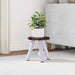 Kruk Naturel 22 x 22 x 24 cm Mahoniehout