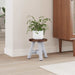 Kruk Naturel 22 x 22 x 24 cm Mahoniehout