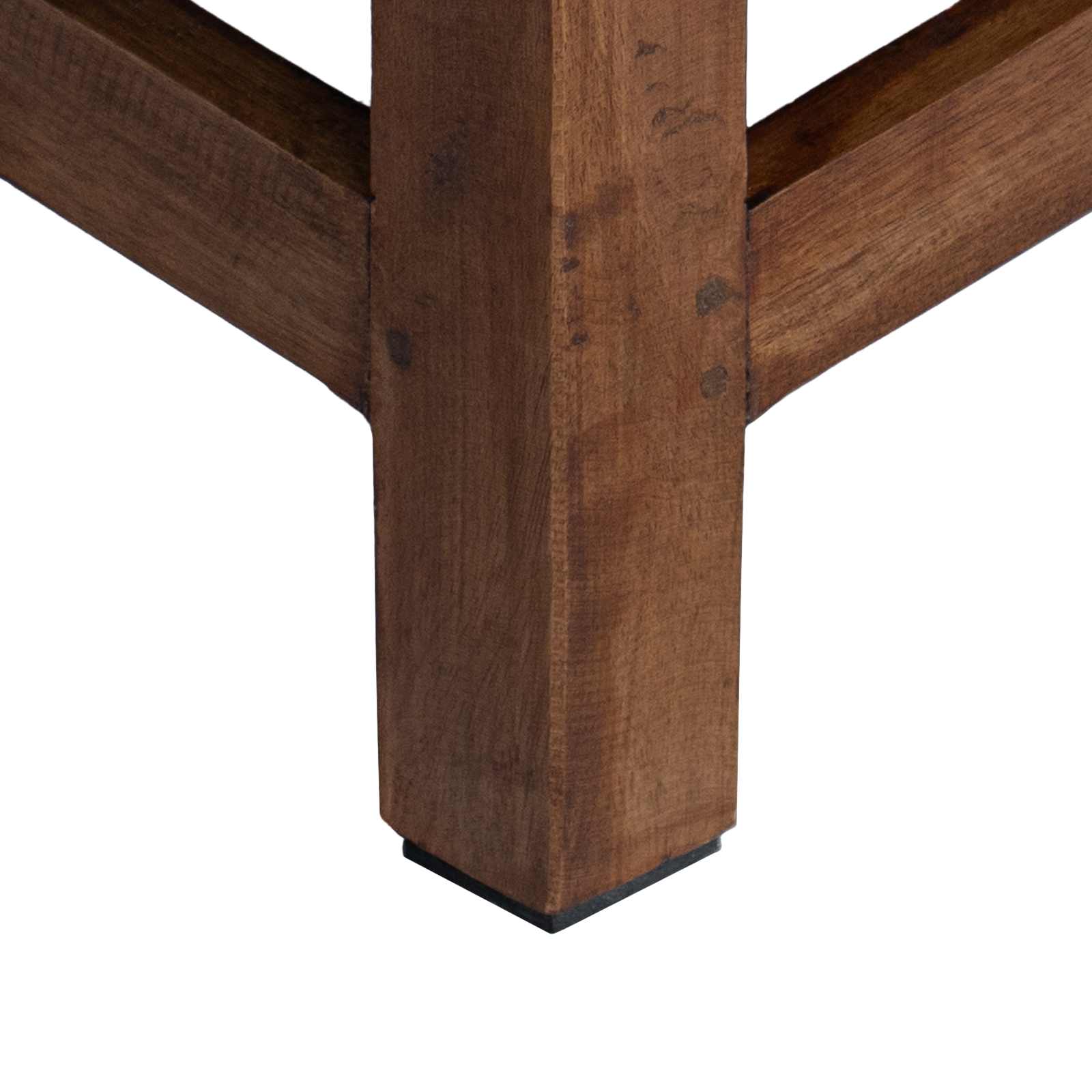 Kruk Naturel 26 x 26 x 26 cm Mahoniehout