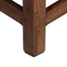 Kruk Naturel 26 x 26 x 26 cm Mahoniehout