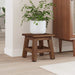 Kruk Naturel 26 x 26 x 26 cm Mahoniehout